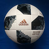 М'яч футбольний ADIDAS TELSTAR TOP REPLICA CE8091 (розмір 5), фото 3