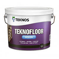 Teknos Teknofloor Aqua 2,7 л База 1 полуглянцевая водоразбавляемая краска для пола