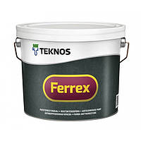 Teknos Ferrex Белая 1 л антикоррозионная краска