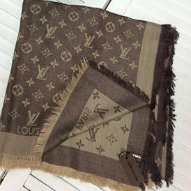 Хустка Louis Vuitton коричнево-бежевий комбі