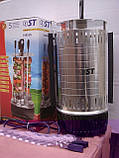 Шашличниця електрична "ST" 60-140-01на 5 шампурів, фото 5