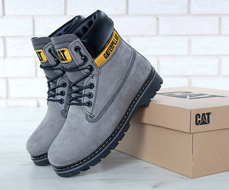 Жіночі зимові черевики Caterpillar Colorado Grey, жіночі черевики. ТОП Репліка ААА класу., фото 2