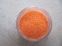 Пісок для дизайну нігтів Помаранчевий .