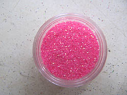 Пісок для дизайну нігтів Рожевий. .