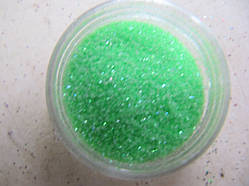 Пісок для дизайну нігтів м'ятний . .