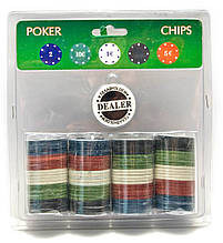Покерні фішки (100 шт) (19Х20Х4 см)