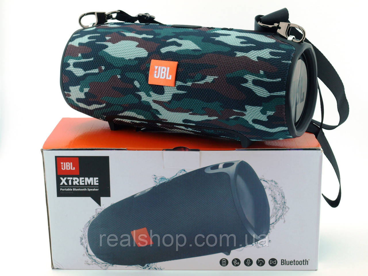 Колонка Xtreme Big Bluetooth/FM/MP3, камуфляж