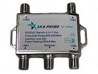 Комутатор DiSEqC 2.0(1.0) 4x1 SKY PRIME SF-8001