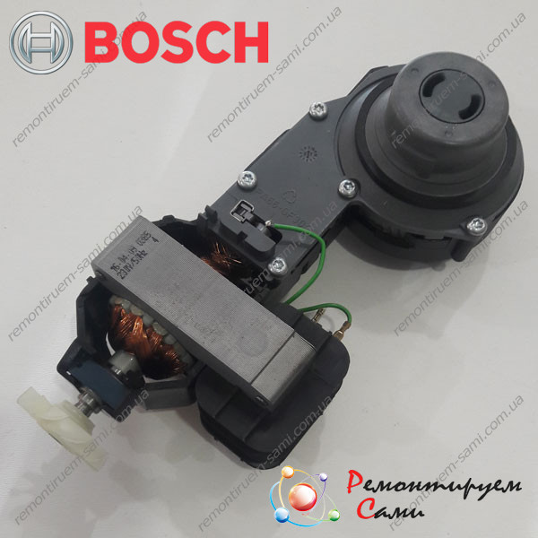Двигатель с редуктором мясорубки Bosch MFW1545 - Б/У (ID#808402230 ...