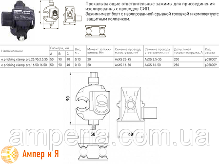 Проколювальний затискач e.pricking.clamp.pro.16.50.16.50, (16-50/16-50) E.NEXT, фото 3