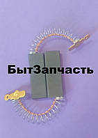 Щітка вугільна 5*12,5*36 клейяна, дріт по центру з пружинкою (CS CARBON BRUSHES)