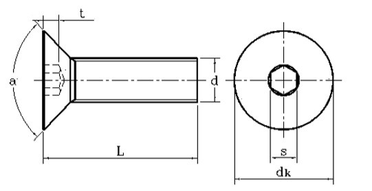 Гвинт DIN 7991 купити