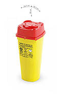 Одноразовый квадратный контейнер желто/красный AP Medical CS Plus объемом 6 л (DISPO)