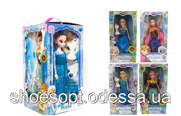 Лялька принцеса Ельза, Анна Frozen Холодне серце набір 4 ляльки