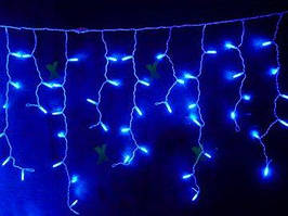 Гірлянда світлодіодна "Висувка" 108 ламп (LED) синій