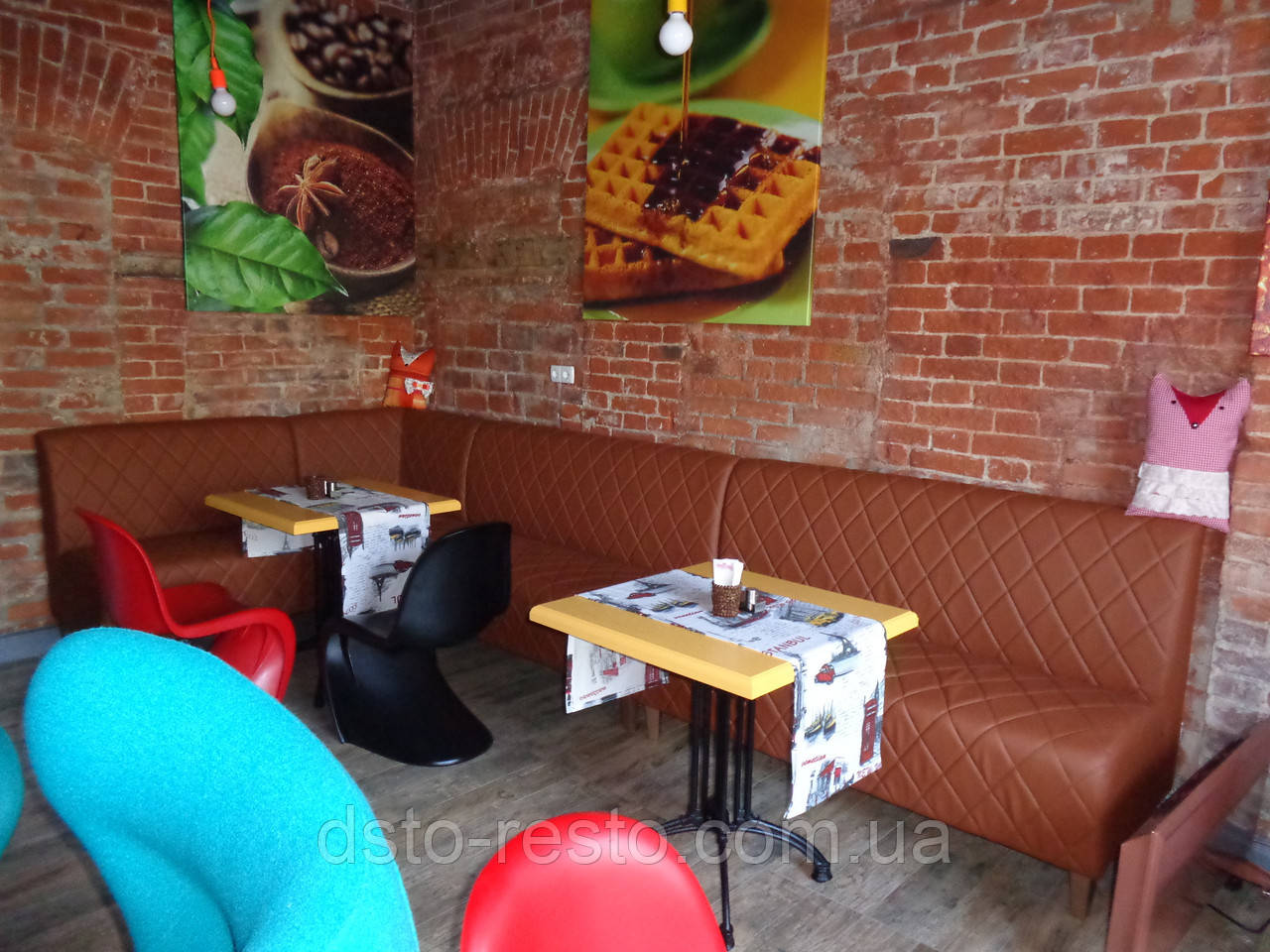 М'які меблі для ресторану, фото 1