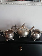 Англійський посрібрений чайний посуд 19 століття