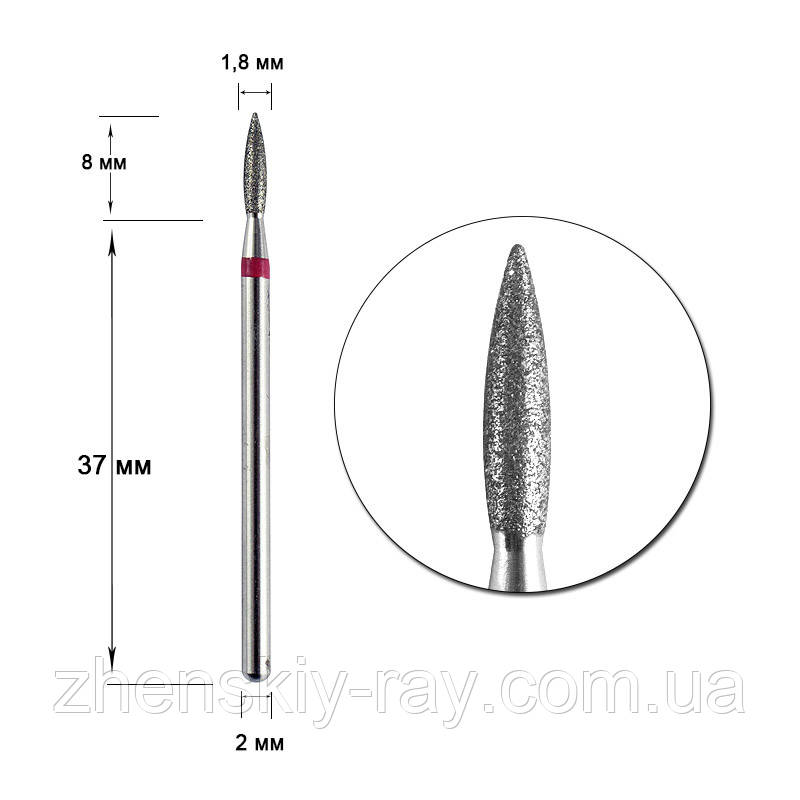 Насадка алмазна 90 к-018 мм