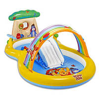 Дитячий водний ігровий центр "Вінні Пух" Intex 282х173х107 57136