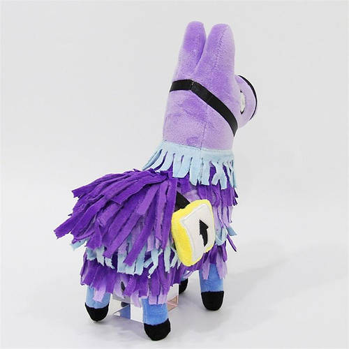 Мягкая игрушка фиолетовая Альпака Фортнайт Llama Fortnite 25 см FT 63. ...