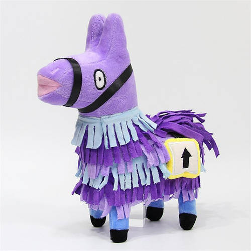 Мягкая игрушка фиолетовая Альпака Фортнайт Llama Fortnite 25 см FT 63. ...