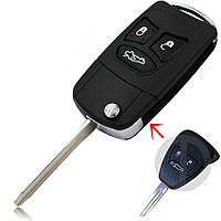 Корпус викидного ключа JEEP лезо Н160, 3 кнопки (для переділки)