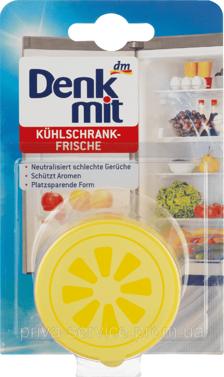 Гелевий усувник запаху для холодильника Denkmit Kühlschrank-Frische, 40 g