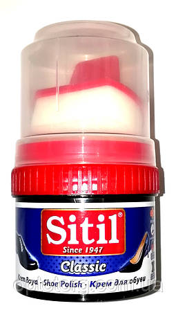 Крем банку Синя Сітіл Sitil для взуття 60 мл Туреччина, фото 1