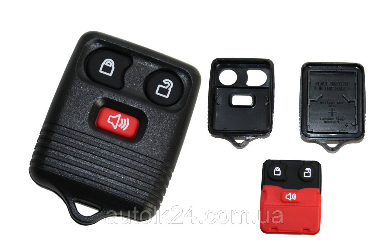 Корпус пульта Ford Transit Connect 3 кнопки 