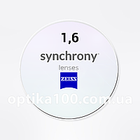 Утонченная линза Synchrony ZEISS SV 1,6 HMC+