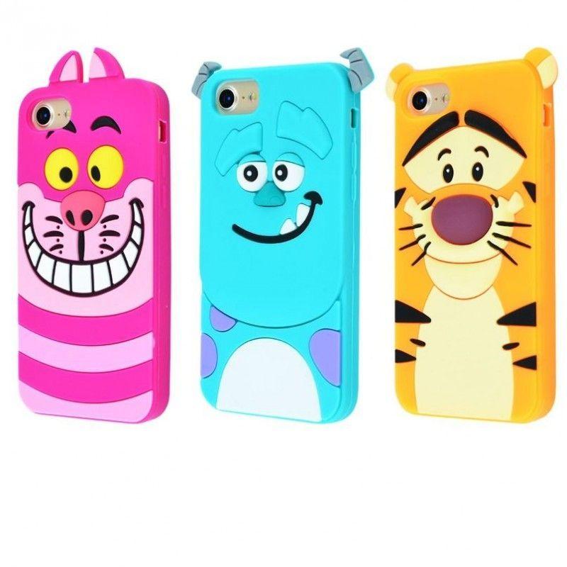 Чохол Гума Disney faces для Apple iPhone 7/8 (3 різновиди)