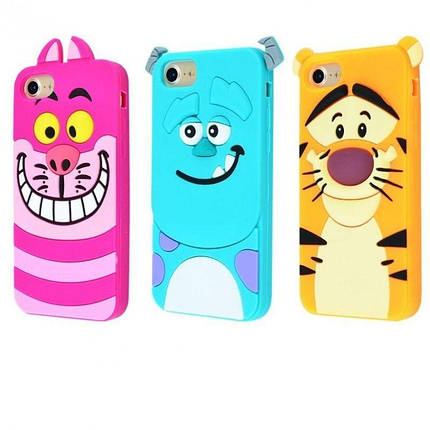 Чохол Гума Disney faces для Apple iPhone 7/8 (3 різновиди), фото 1