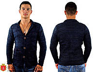 Стильный мужской вязанный пиджак,Турция