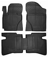 Килимки в салон Geely MK 2008- чорний, кт - 4шт 11188 Avto-Gumm (джилі мк)