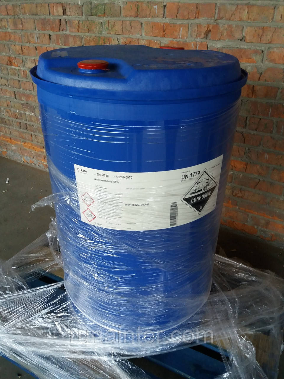 Мурашина кислота Німеччина BASF BASF у бочках по 240 кг.