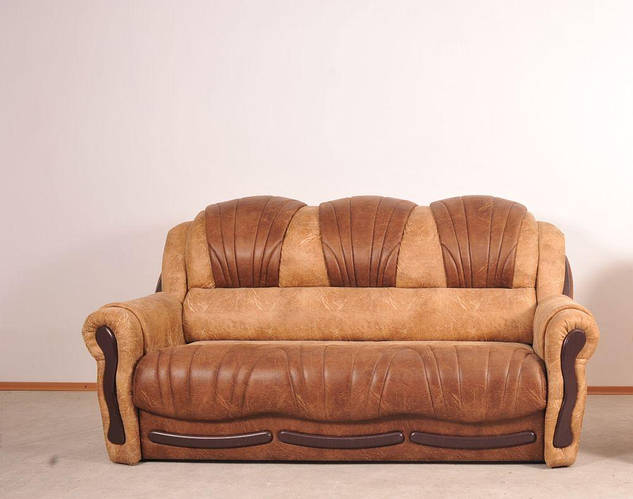 Прямой диван ММЦ Комфорт Фаворит Коричневый, цена 20432 грн — Prom.ua ...