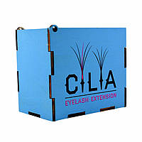 LashBox Для Ресниць Cilia [BLUE] (Лешбокс З 5 планшетками)