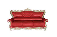 Прямой диван Шик Галичина Версаль Красный