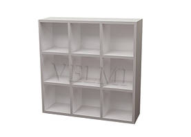 Вітрина відкрита для перукарні VM608 ДСП Swisspan Білий (Velmi TM)