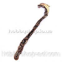 Закладка для книг Дельфін мідь (велика)