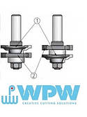 Фреза для виготовлення меблевих фасадів, хвостовик — 12 мм. WPW (шліфуваль)