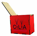LashBox Для Ресниць Cilia [RED] (Лешбокс З 5 планшетками), фото 3