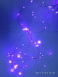 Світлодіодні микрогирлянды фіолетовий, фото 2