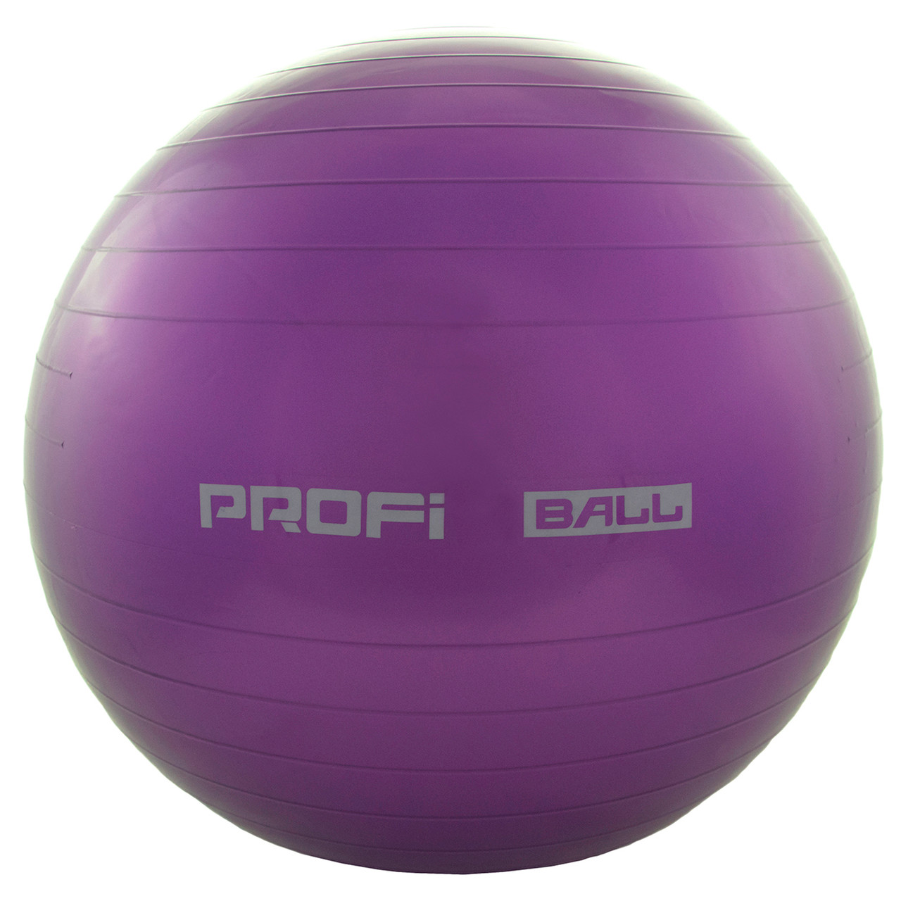 Дитячий м'яч для фітнесу (фітбол) 55 см (глянець, у пакеті) Profi (MS 0381) Яскраво-фіолетовий