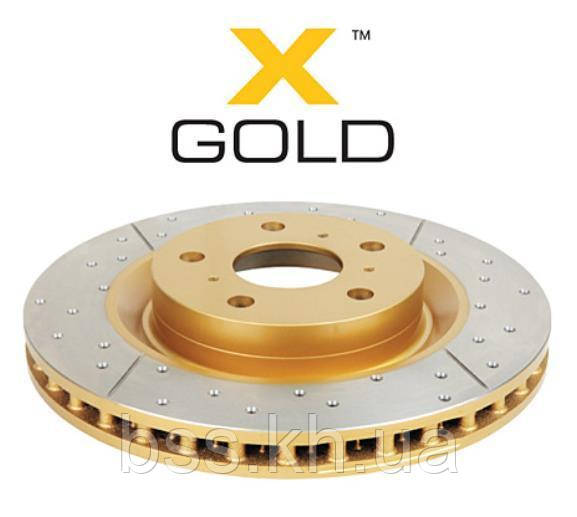 Диск гальмівний задній DBA T2 X-GOLD 789X для Toyota LC100 / LX470 330/18/103/110