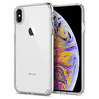 Чохол Spigen для iPhone XS Max - Ultra Hybrid, Crystal Clear (065CS25127)