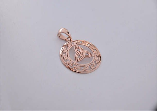 Триглав, Триксель в колі, кулон, амулет, фото 3