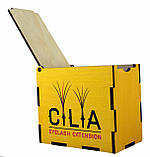 LashBox Для Ресниць Cilia [GOLD] (Лешбокс З 5 планшетками), фото 3