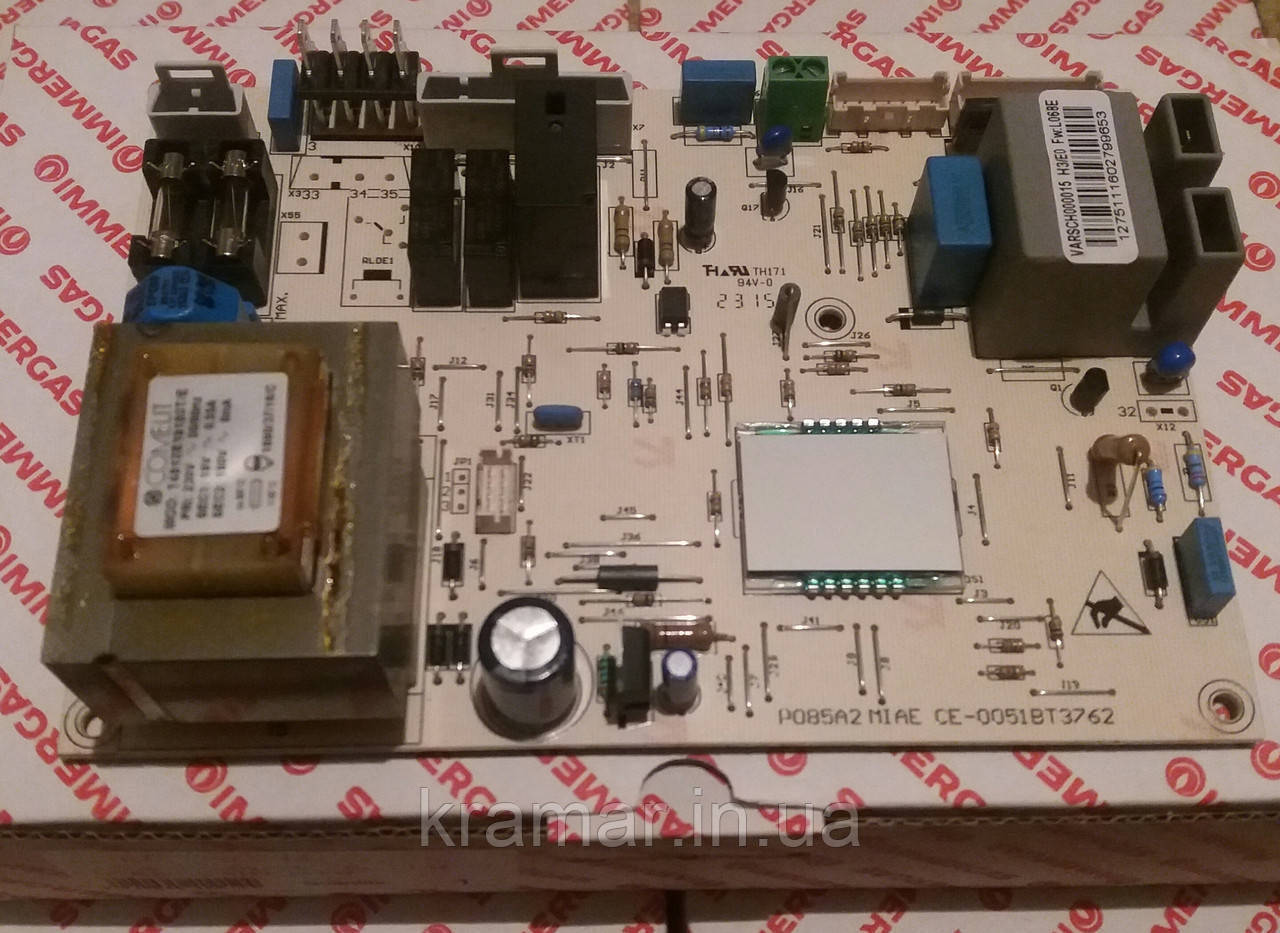 Плата управления Immergas Star 24 3 E, РО 85 А 2 MIAE CE-0051BT3762 код 1.025378 ( Nordgas)