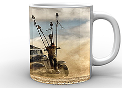 Кухоль GeekLand білий Шалений макс Mad Max машина Накса MM.02.014